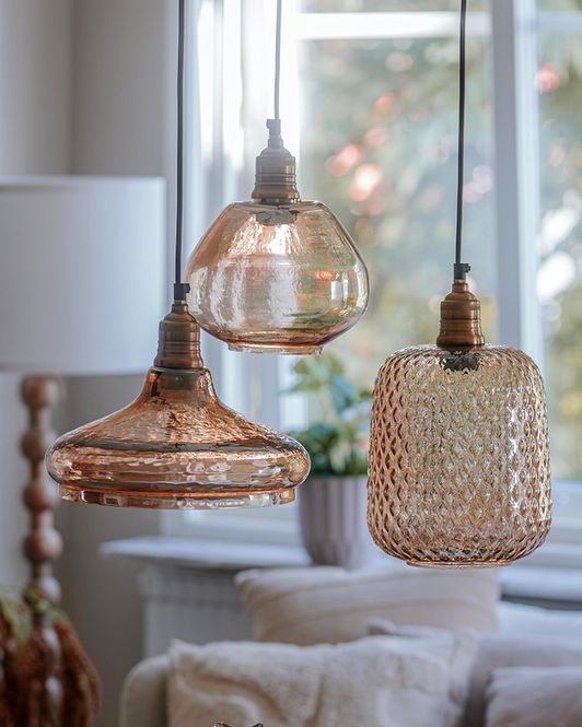 Hovedbilde Taklampe Lottie Cognac